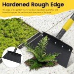 60" Multifunctional Garden Shovel and Scraper