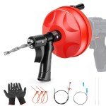 Feeloco 35 FT Automatic Retractable Drain Snake