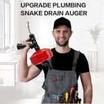 Feeloco 35 FT Automatic Retractable Drain Snake