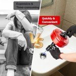 Feeloco 35 FT Automatic Retractable Drain Snake