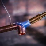 Bernzomatic Wide Flame Brass Manual Ignition Torch