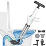High Pressure Multi-Purpose Toilet Plunger Tool
