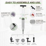 High Pressure Multi-Purpose Toilet Plunger Tool