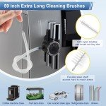 30-Inch Drain Snake & Flexible Cleaning Tools Set