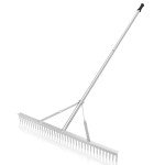 36" Heavy Duty Aluminum Landscape Garden Rake