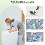 High Pressure Multi-Purpose Toilet Plunger Tool