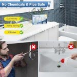 30-Inch Drain Snake & Flexible Cleaning Tools Set