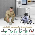 Jaxenor Electric Drain Cleaner 75FT with Cutters