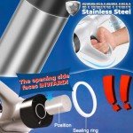 High-Pressure Toilet Plunger with Real-Time Barometer