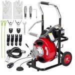 75FT Electric Auto-Feed Drain Auger Cleaner