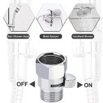 Brass Shower Flow Control Valve for Handheld Shower