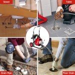 75FT Electric Auto-Feed Drain Auger Cleaner