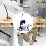 Jaxenor Electric Drain Cleaner 75FT with Cutters
