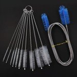 11-Piece Flexible Drain Brush Cleaner Set