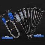 11-Piece Flexible Drain Brush Cleaner Set