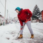 HANTOP Heavy Duty Aluminum Scoop Shovel, 45 Inches