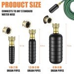 Fosenlion 3-Piece Drain Cleaning Bladder Kit