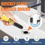 Fosenlion 3-Piece Drain Cleaning Bladder Kit