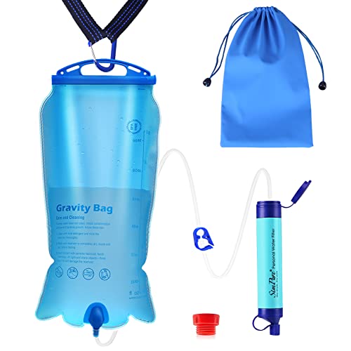 SimPure Portable Gravity Water Purifier for Preppers