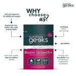 Biotin Hair Growth Supplement with Zinc & Selenium