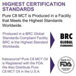 Pure C8 MCT Oil for Keto and Fasting
