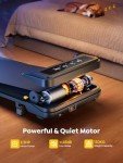 Toputure 2.5HP Incline Folding Treadmill with Bluetooth