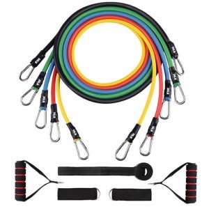 5-Piece Resistance Bands Set for Strength Training