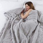 Soft Sherpa Weighted Blanket for Relaxation and Sleep