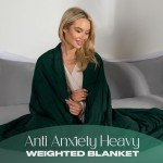 Brentfords 6kg Forest Green Weighted Blanket