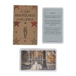 31 Day Mindfulness Challenge Cards for Daily Calm