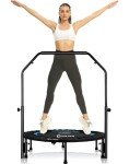 DARCHEN 200KG Indoor Mini Trampoline for Adults