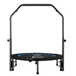 DARCHEN 200KG Indoor Mini Trampoline for Adults