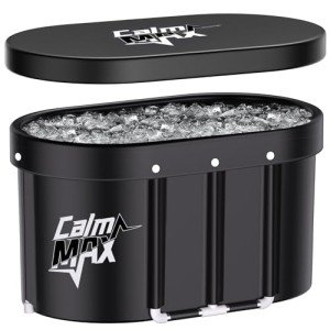 CalmMax Portable Oval Ice Bath Tub for Athletes