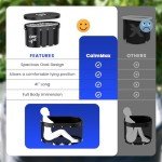 CalmMax Portable Oval Ice Bath Tub for Athletes
