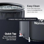 Portable Outdoor Ice Bath for Cold Therapy