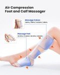 RENPHO Air Leg Massager: Relaxing Foot & Calf Therapy