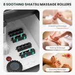 Snailax Soothing Foot Spa Massager with Heat