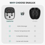Snailax Soothing Foot Spa Massager with Heat