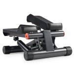 Sunny Health & Fitness Smart Mini Stepper with Bands