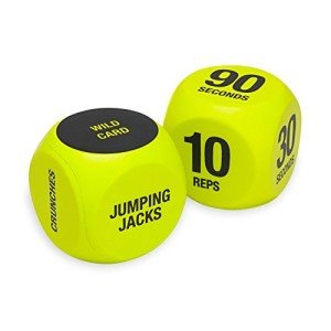 SPRI 6-Sided Fitness Dice for Group Workouts