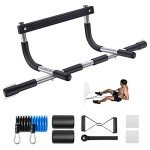 Sturdy Multi-Grip Pull-Up Bar for Home Gym