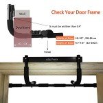 Sturdy Multi-Grip Pull-Up Bar for Home Gym