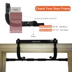 Ally Peaks Doorway Pull Up Bar - 440 lbs