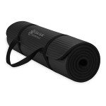 Gaiam Essentials Thick Yoga Mat with Carrier Strap
