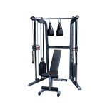 Dual Cable Crossover Gym Machine for Home Workouts