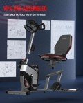 HARISON Pro Recumbent Exercise Bike with Bluetooth App