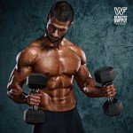 Hex Dumbbells with Rubber Grip for Full-Body Workouts