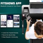 Folding Treadmill Desk with Adjustable Height