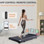 Under Desk Treadmill with Remote & 10 HIIT Modes