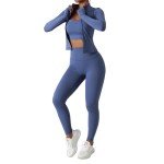 High-Waisted Seamless Women's Yoga Workout Set